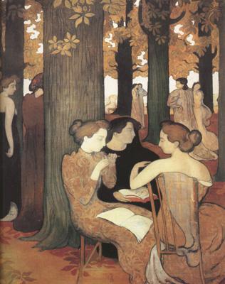Maurice Denis The Muses in the Sacred Wood (mk19)
